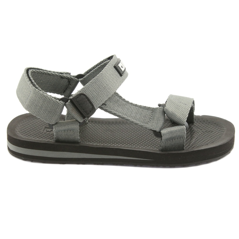 Textile sandals Big Star 274A285 gray grey