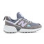 New Balance Ws574prc Sport Gunmetal With Dark Violet Glo grey