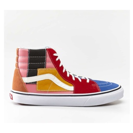 Vans Sk8 Hi Vmf Patchwork Multi True White multicolored Vans Sk8 Hi Vmf Patchwork Multi True White multicolored
