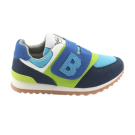 Befado children's shoes up to 23 cm 516X043 blue green navy blue Befado children's shoes up to 23 cm 516X043 blue green navy blue