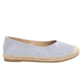 Blue ballerina espadrilles N-2980 L.BLUE