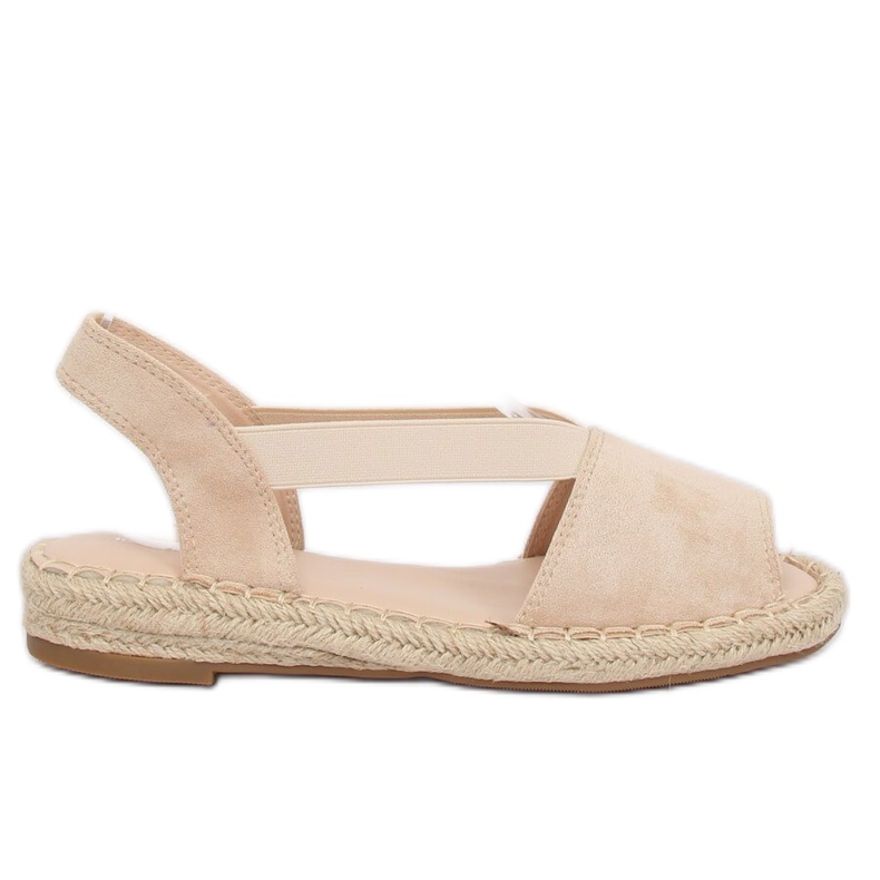 Women's beige espadrilles SA-2893 Beige