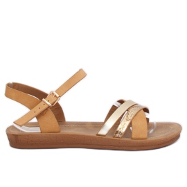 Camel TS-9 Beige sandals