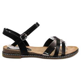 SHELOVET Casual Sandals black SHELOVET Casual Sandals black