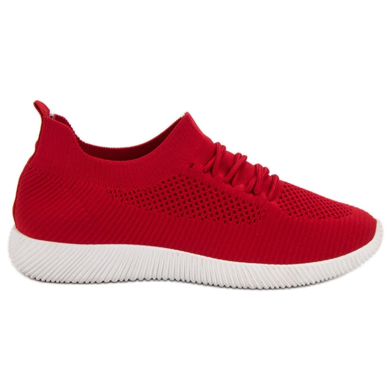 SHELOVET Slip-on Sports Shoes red
