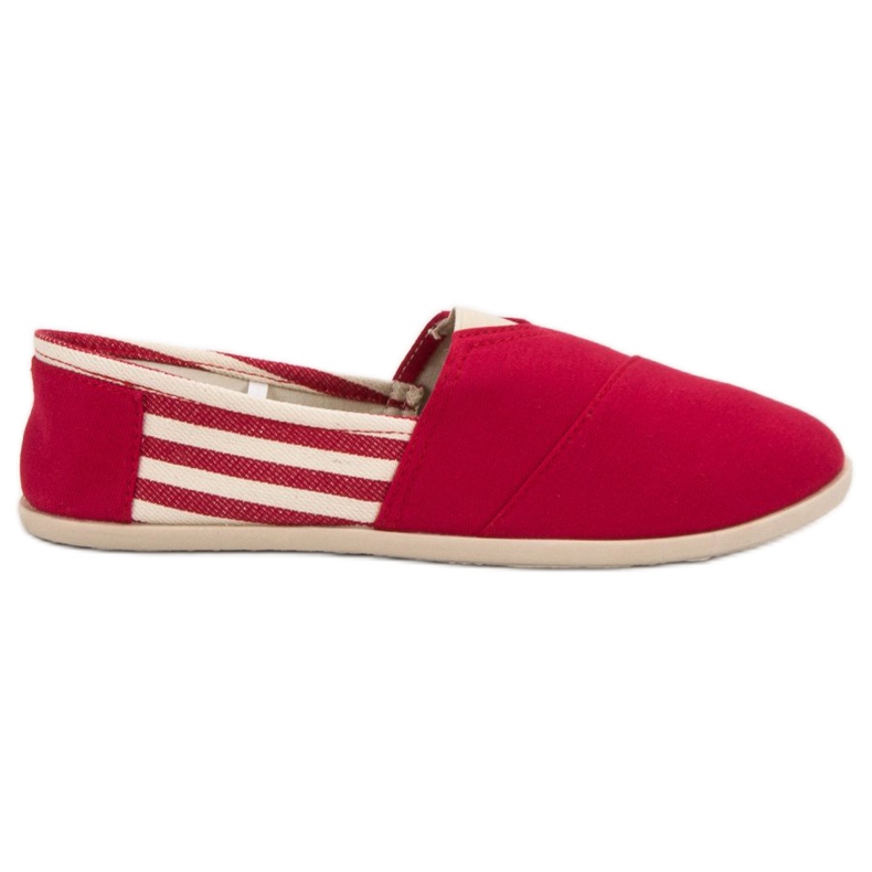 SHELOVET Comfortable Slip On Sneakers red
