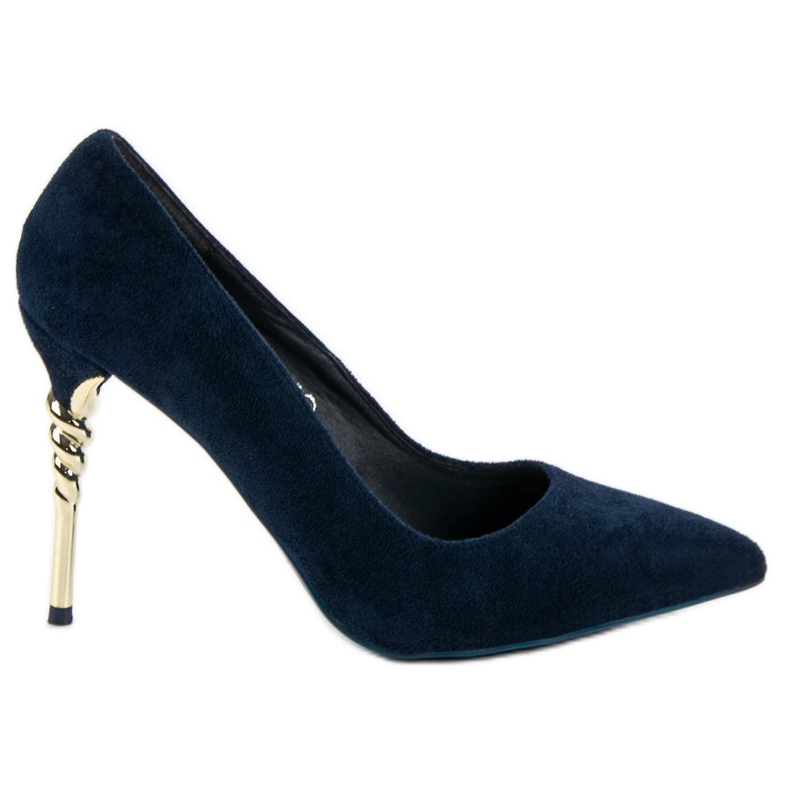 GUAPISSIMA Navy blue high heels