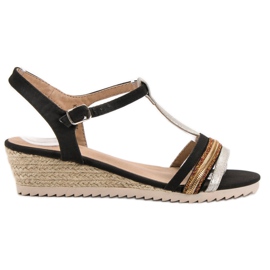 Kylie Espadrilles sandals black