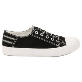 SHELOVET Low Sneakers black SHELOVET Low Sneakers black