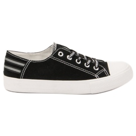 SHELOVET Low Sneakers black