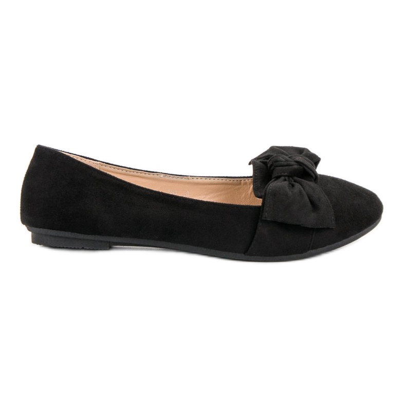 Queen Vivi Suede ballerinas black Queen Vivi Suede ballerinas black