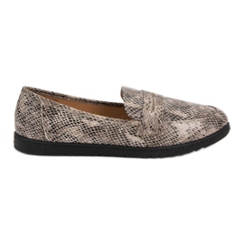 JESSY ROSS Casual loafers brown