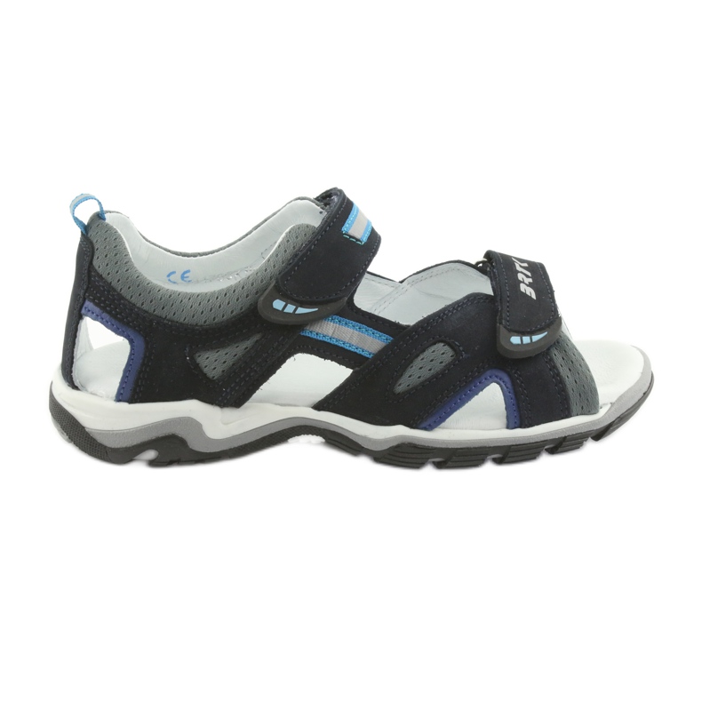 Sandals boys' turnips Bartek 19176 navy blue-gray grey