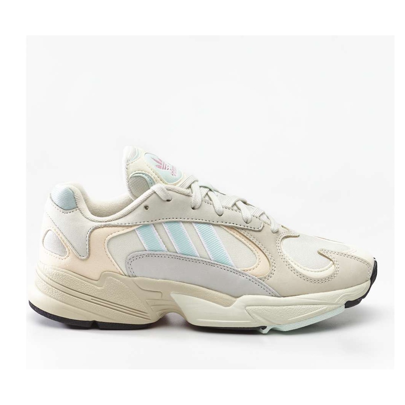 Adidas Yung 1 118 Off White Ice Mint Ecru Tint violet blue grey
