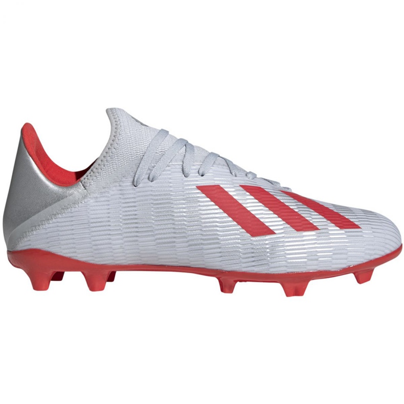 The adidas X 19.3 Fg M F35382 football boots multicolored silver