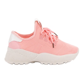 VICES Textile Sport Shoes pink
