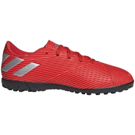 Adidas Nemeziz 19.4 Tf Jr F99935 football boots red oranges and reds