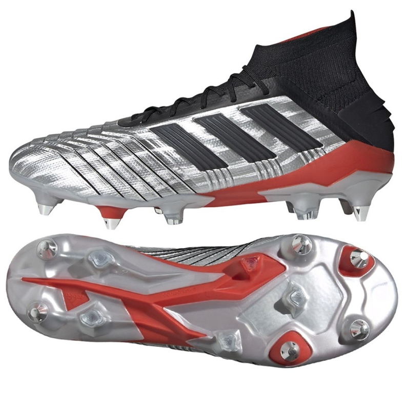 Adidas Predator 19.1 Sg M F99986 football boots multicolored silver