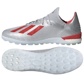 Adidas X 19.1 Tf M G25752 football boots multicolored silver Adidas X 19.1 Tf M G25752 football boots multicolored silver