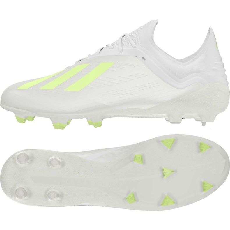 Adidas X 18.1 Fg M BB9348 football boots multicolored white