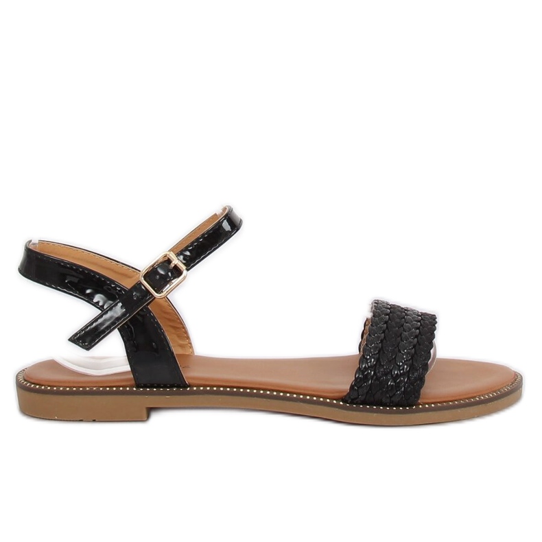 Black women's sandals K-11 Black