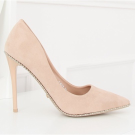 Pumps on a pin beige P-6378 Beige II-GAT Pumps on a pin beige P-6378 Beige II-GAT