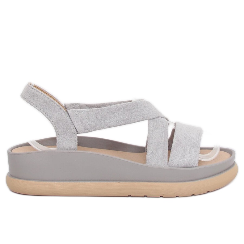 Gray sandals for women G-199 Gray grey