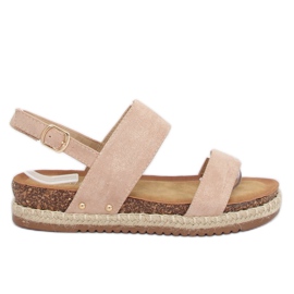 Pink CH-118 Pink cork soles Pink CH-118 Pink cork soles