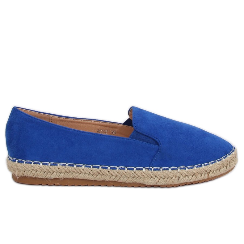 Ladies' cobalt espadrilles 9032 Blue