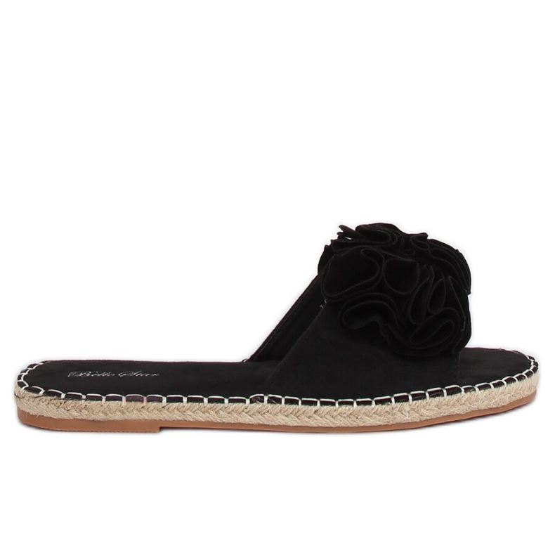 Black women's black slippers L2777 Black Black women's black slippers L2777 Black