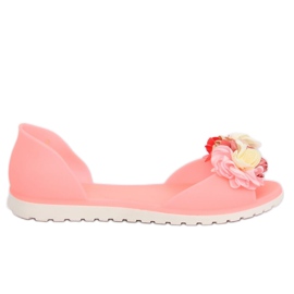 Meliski pink ballerinas SE-9613 Watermelon Red