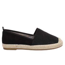 Black women's espadrilles A629-ESP-1 Black