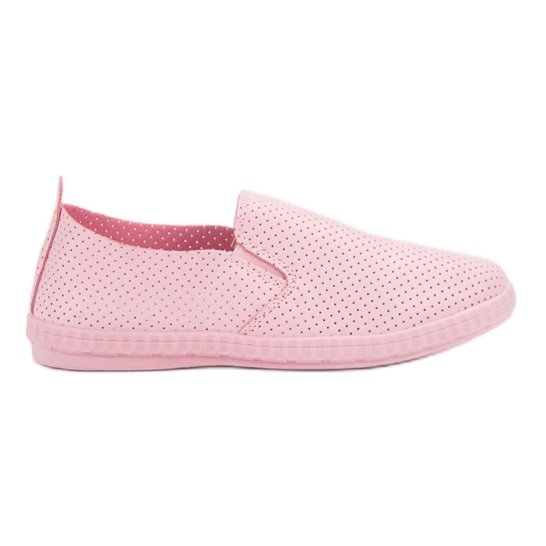 Renda Pink Slipons