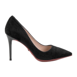 Jumex Suede heels black