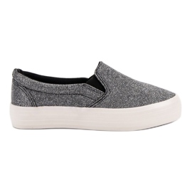 SHELOVET Casual Slipons grey