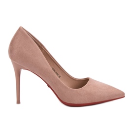 Jumex Suede heels pink Jumex Suede heels pink