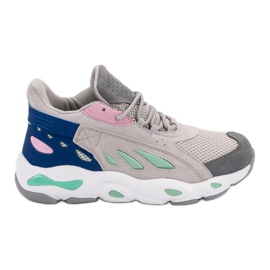 Ax Boxing Comfortable Sports Shoes grey multicolored