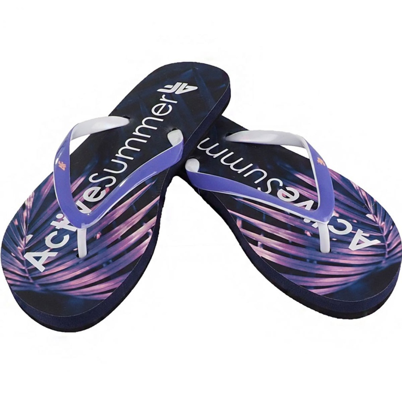 Slippers 4f W H4L19-KLD004 30S dark navy blue multicolored