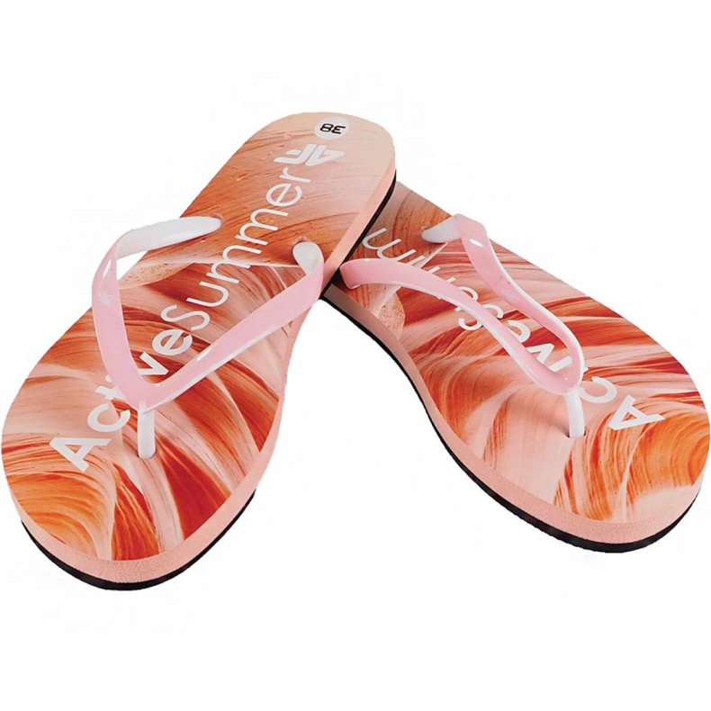 Slippers 4f W H4L19-KLD004 64S salmon multicolored multicolored