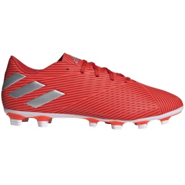 Adidas Nemeziz 19.4 FxG M F34393 football boots red red Adidas Nemeziz 19.4 FxG M F34393 football boots red red
