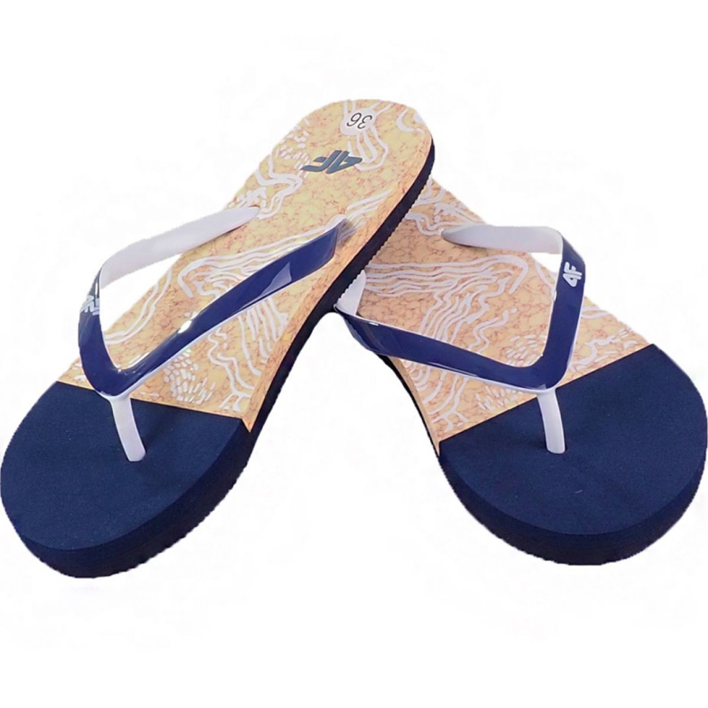Slippers 4f W H4L19-KLD003 30S dark navy blue