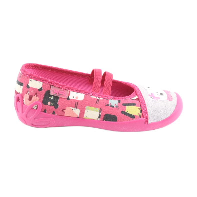 Befado children's shoes 116X226 grey pink