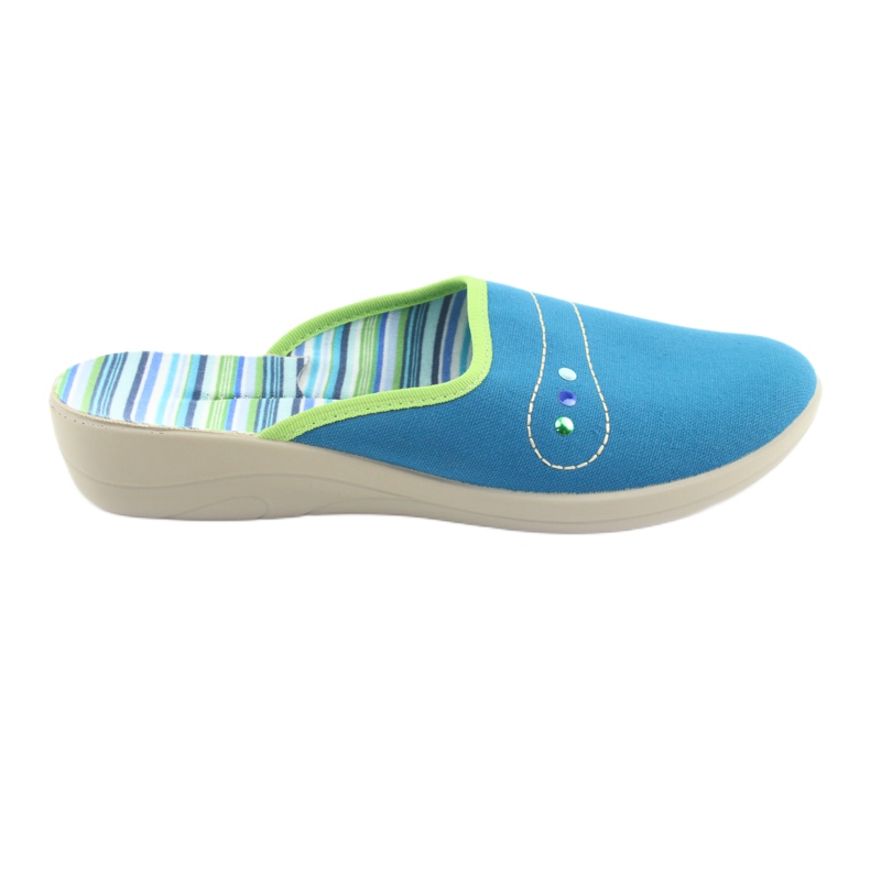 Befado women's shoes pu 552D008 blue green
