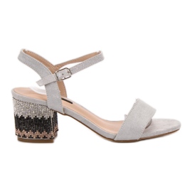 SDS Sandals On A Bar grey