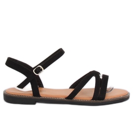 Black women's sandals WL255 Black Black women's sandals WL255 Black