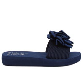 Navy blue FX-2A080 Blue foam soles Navy blue FX-2A080 Blue foam soles