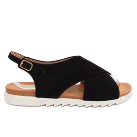 Black women's sandals 9003 Black Black women's sandals 9003 Black