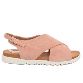 Pink women's sandals 9003 Pink