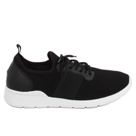 Black 7771-Y Black sports shoes Black 7771-Y Black sports shoes