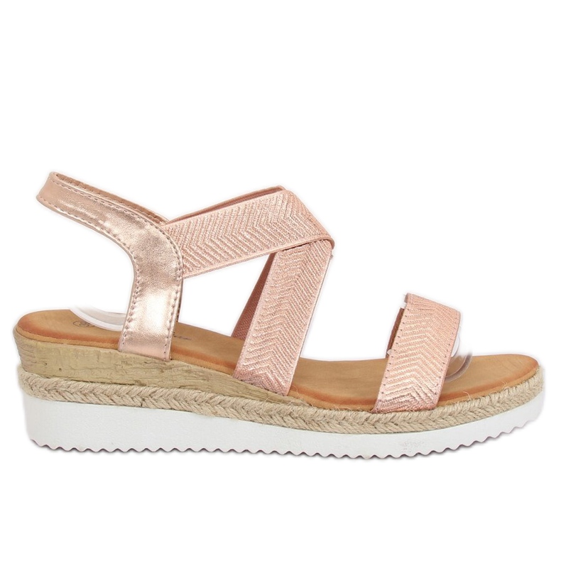 Pink women's sandals S81 Champagne Pink women's sandals S81 Champagne